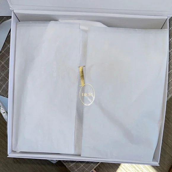 FULL SET - Dior Saddle Bag Grey with Gift Bag and Dust Bag - Picture 6 of 12